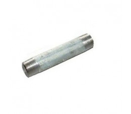 Nypel rurowy ocynkowany gwintowany 1'x 10 cm