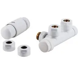 Perfexim PHA-036W zintegrowany zestaw termostatyczny kątowy z nastawą wstępną 1/2