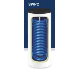 Kospel SWPC 301 wymiennik z dużą wężownicą 4,29 mkw do współpracy z pompą ciepła 