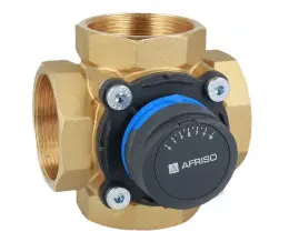Afriso 4-drogowy obrotowy zawór mieszający ARV 487 ProClick, DN50, Rp2