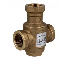 Afriso zawór temperaturowy ATV 336, DN25, Rp1