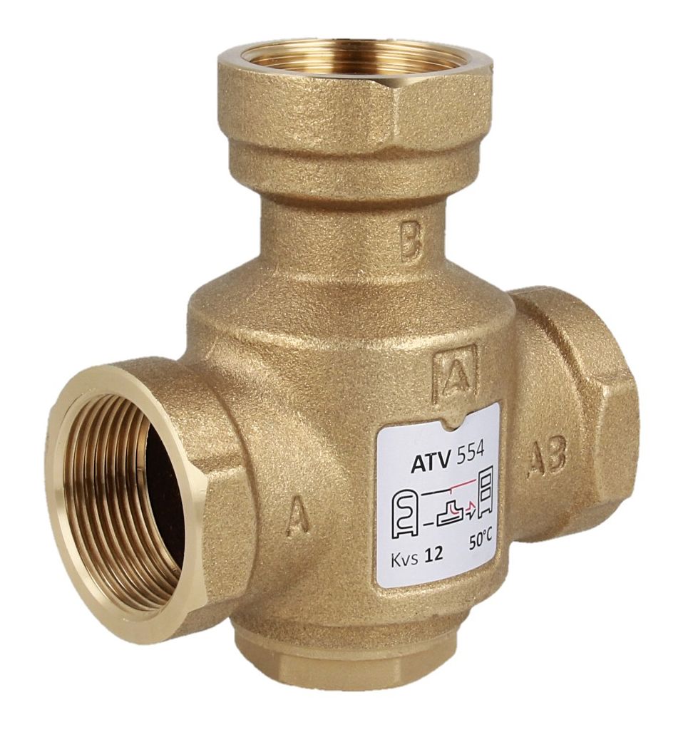 Afriso Zawor Temperaturowy Atv 554 Dn32 Rp1 1 4 50 C Kvs 12 M3 H Sklep Bridom Pl