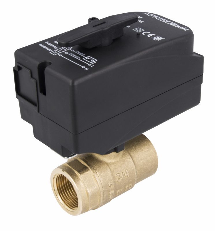 Afriso 2 Drogowy Zawor Kulowy Z Silownikiem Bev Dn25 Rp1 Kvs 60 M3 H 24 V Ac No Sklep Bridom Pl