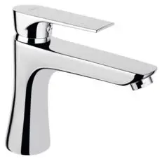 Ferro Algeo Square bateria umywalkowa stojąca, chrom