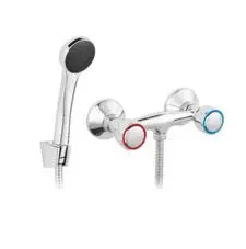 Ferro Standard bateria natryskowa kompletna z natryskiem punktowym, chrom