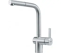 Franke bateria podokienna Atlas Neo Window pull-out z wyciąganą wylewką, stal szlachetna