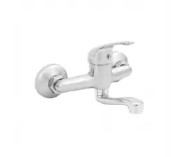 Invena bateria bateria zlewozmywakowa ścienna Mitris, długość wylewki 15 cm