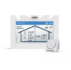 TECH Sterowniki regulator pokojowy z komunikacją OPENTHERM ST-2801 WiFi + komunikacja WiFi, kolor: czarny