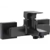 KFA Mokait Black bateria wannowa ścienna, czarna