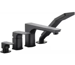 KFA Mokait Black bateria wannowa 4- otworowa, czarna