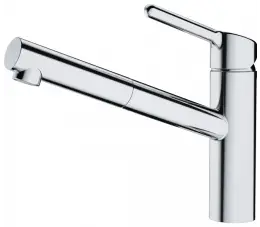 Franke bateria zlewozmywakowa Orbit z wyciąganą wylewką, chrom