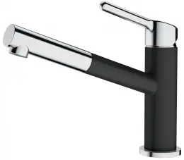 Franke bateria zlewozmywakowa Orbit z wyciąganą wylewką, chrom/ onyx
