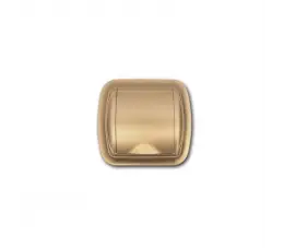 USTM gniazdo ssące z ramką Uno, kolor: złoty