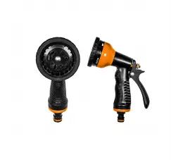 Bradas Black Line pistolet 9-funkcyjny - metalowy 