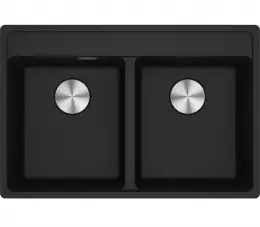Franke Maris MRG 620-35-35 zlewozmywak dwukomorowy, kolor: onyx