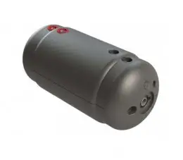 Elektromet dwupłaszczowy WGJ-g 250l poziomy wymiennik - polistyren 