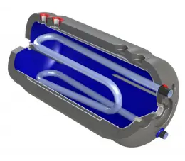 Elektromet wymiennik poziomy WGJ-g DUOSOL 250 L