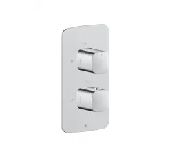 KFA Malaga bateria prysznicowa podtynkowa termostatyczna, chrom