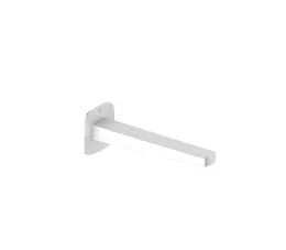 KFA Malaga wylot wannowy podtynkowy, biały