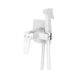 KFA Malaga bateria bidetowa podtynkowa, biała