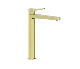 KFA Malaga bateria umywalkowa wysoka, złota