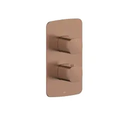 KFA Malaga bateria prysznicowa podtynkowa termostatyczna,miedź