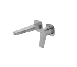 KFA Malaga bateria umywalkowa podtynkowa, metaliczny szary