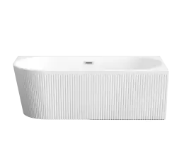 INVENA WANNA WOLNOST. PRZYŚCIENNA PRAWA RYFLOWANA 170 CM GLAMOUR SYF.CHROM